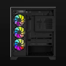 Gabinete Ocelot Gaming Glass Hunter 3 Psu No, Negro